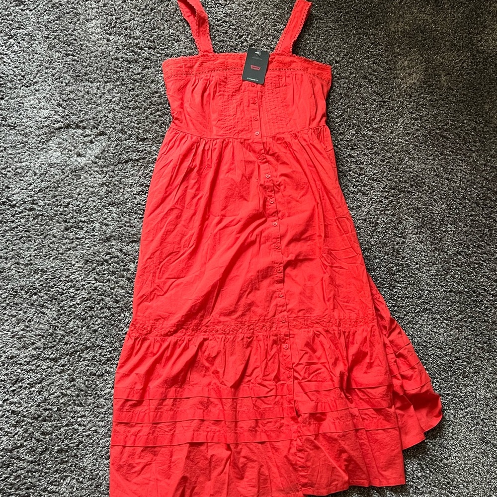 NWT Levi’s Red Summer Dress